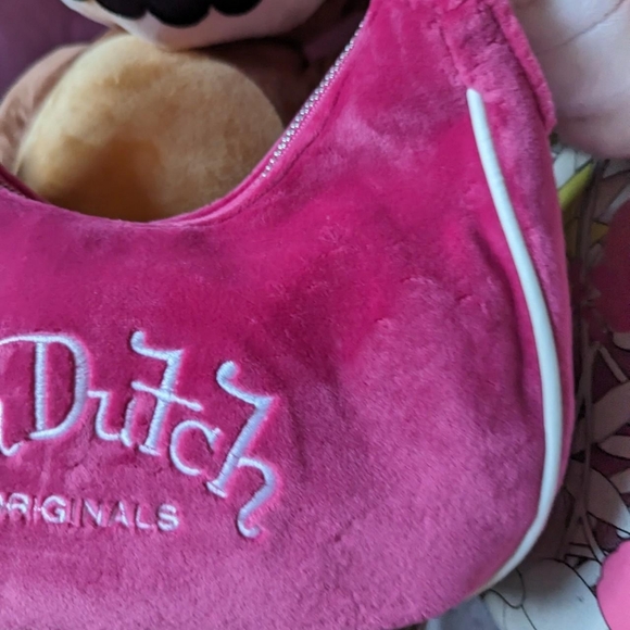 Von Dutch fuschia purse bag - Picture 5 of 8